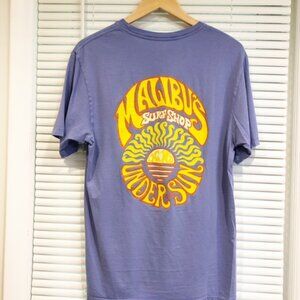 Malibu’s Surf Shop Graphic T-Shirt Size M Pre-Owned.